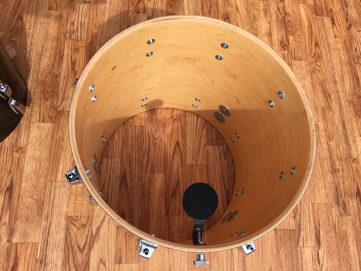 Ludwig 1977 Big Beat Drum Set 24/12/13/16 - Black Cortex - Closet Classic