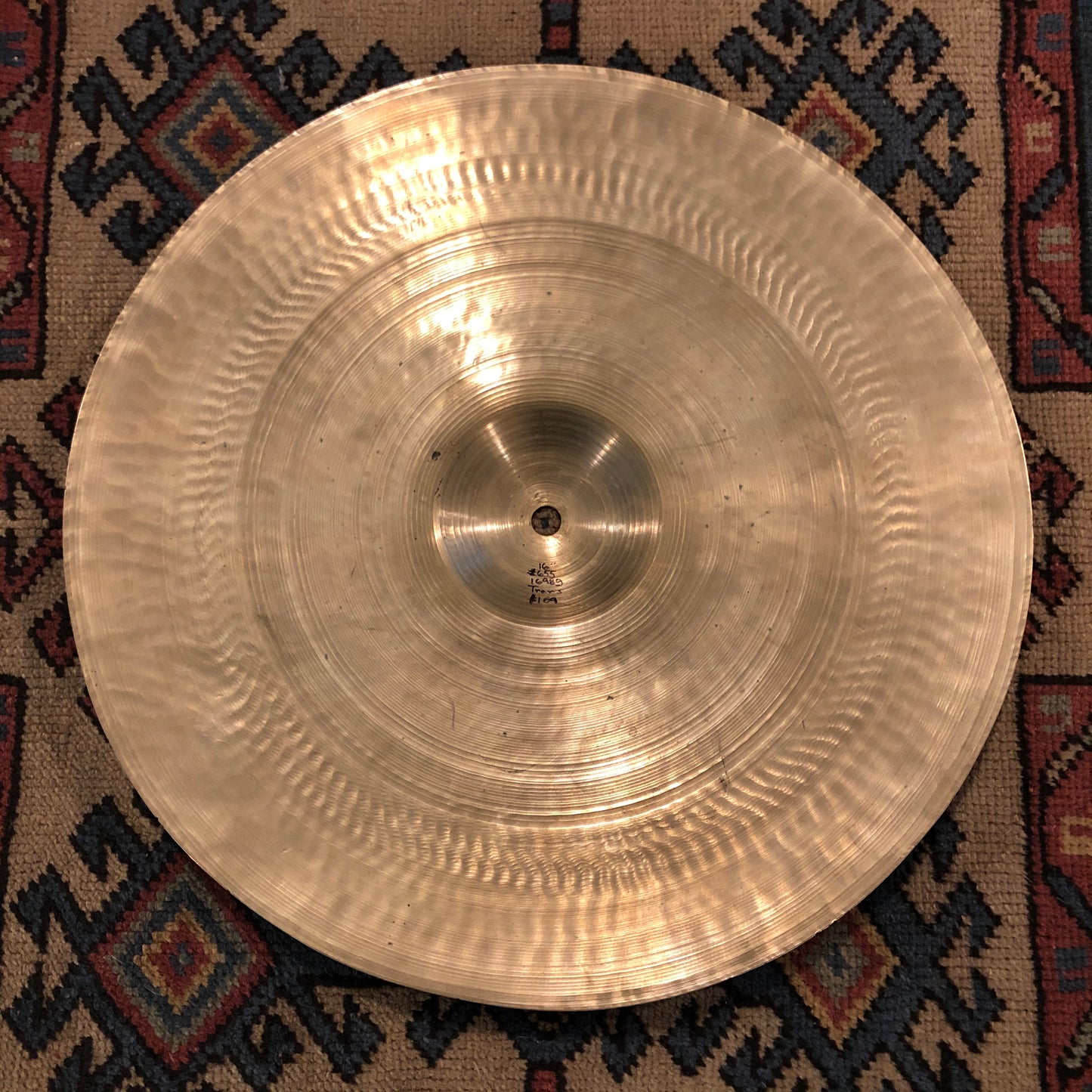 16" Zildjian A 1947-53 Small Ride Cymbal 1698g #655