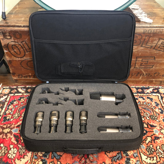 CAD Premium 7-Piece Drum Microphone Set w/ Mics & Clips (KBM412, TSM411, ICM417)