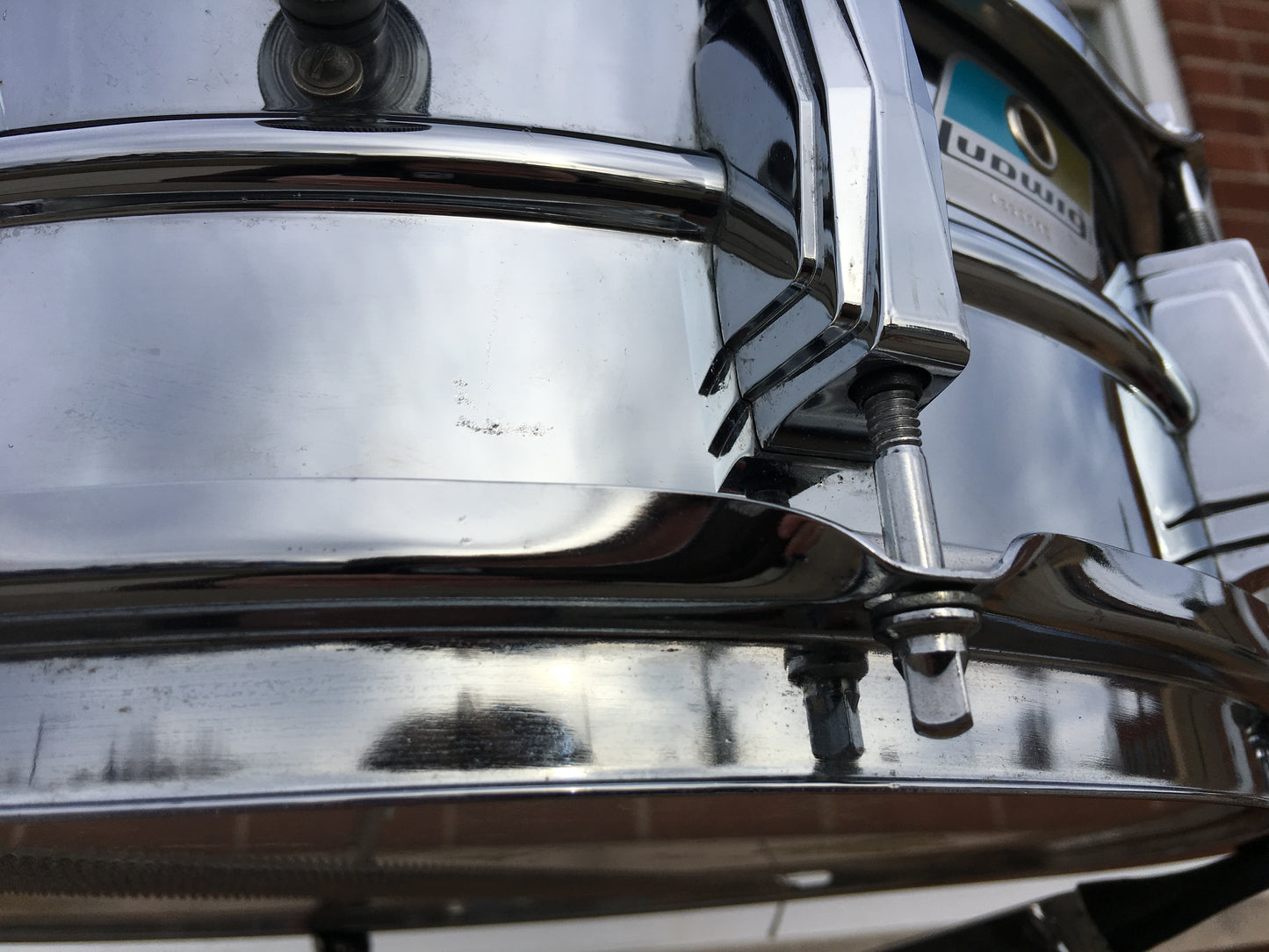Vintage 1976 Ludwig Supraphoinc 5x14 Snare Drum LM 400 - EXTRA CLEAN!
