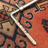 1960s Gretsch Telescoping L-Arm Cymbal Holder Round Badge Era