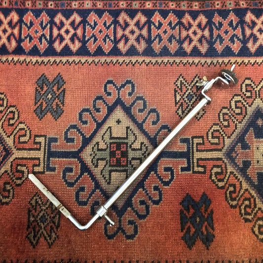 1960s Gretsch Telescoping L-Arm Cymbal Holder Round Badge Era