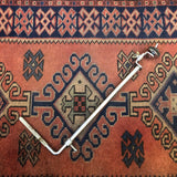 1960s Gretsch Telescoping L-Arm Cymbal Holder Round Badge Era