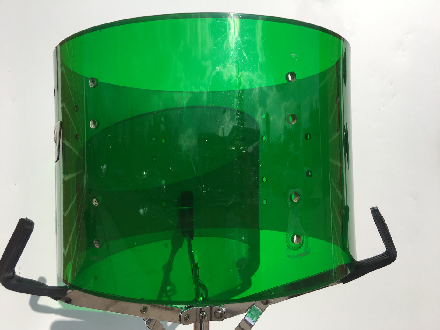 Ludwig Green Vistalite Tom Shell 12" No Cracks