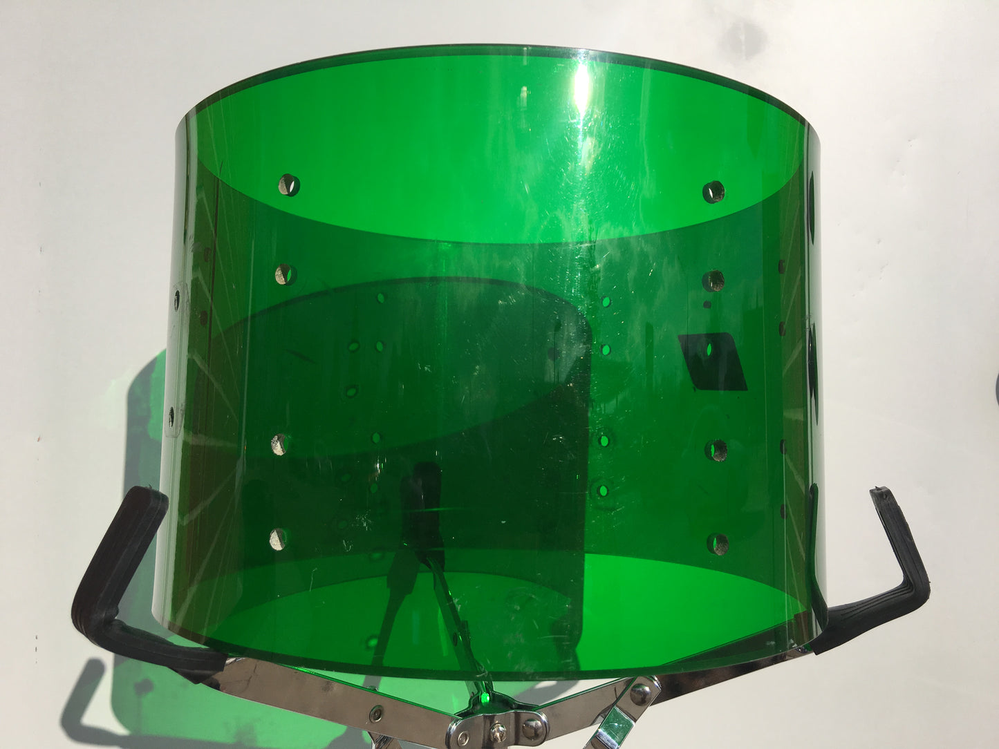 Ludwig Green Vistalite Tom Shell 12" No Cracks