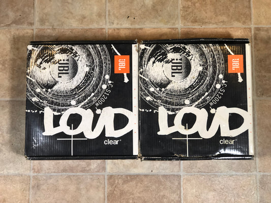 Pair of 12" JBL LC-S1200W Loud + Clear Series Car Audio Subwoofer - 2 Speakers