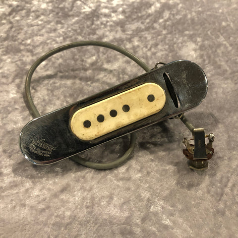 1950s DeArmond RHC-B Flattop Acoustic Guitar Soundhole Pickup