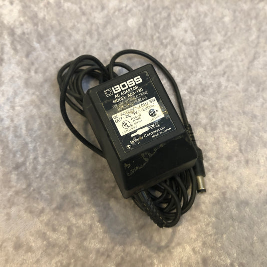 Vintage Boss ACA-120 9V 200mA Negative Center Power Supply