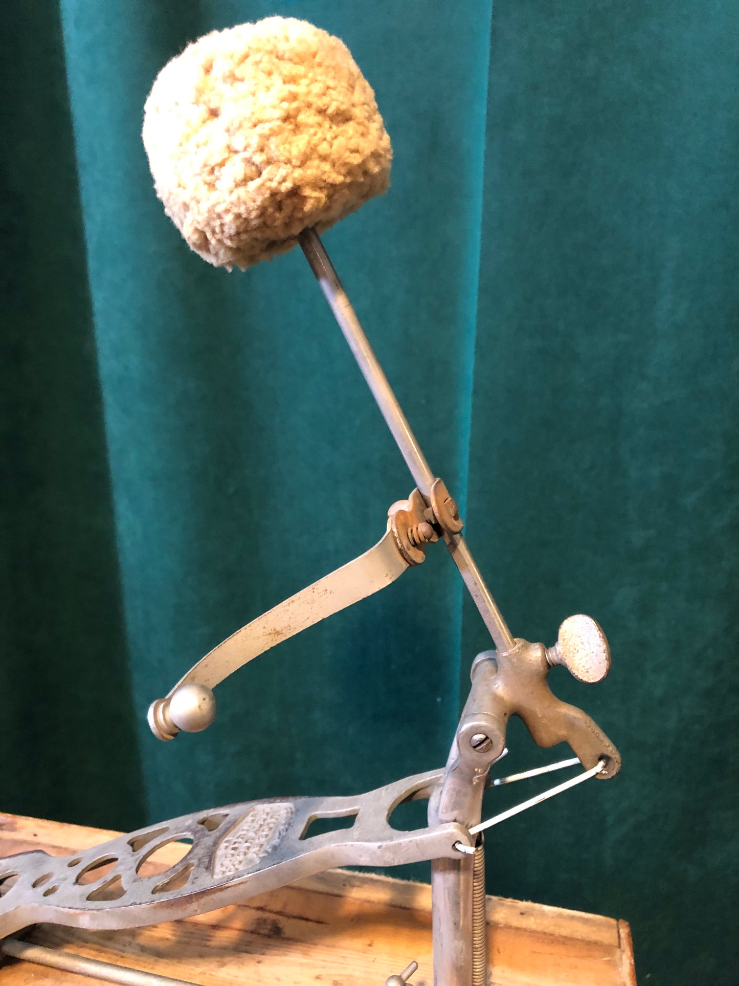 Early 1900s Leedy Bass Drum Pedal