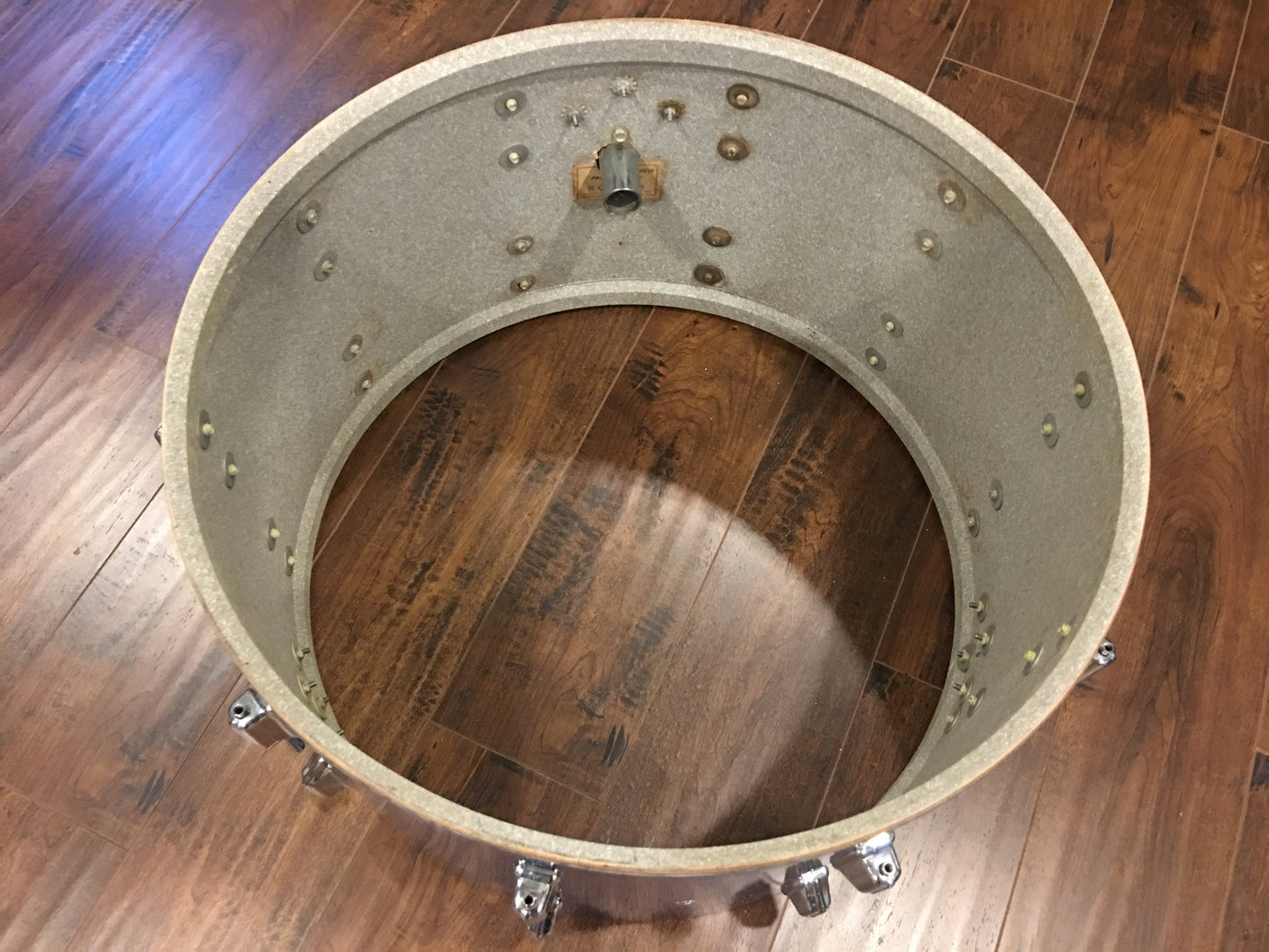 1960s Rogers 14"x24" Holiday Dayton Bass Drum - Blue Onyx