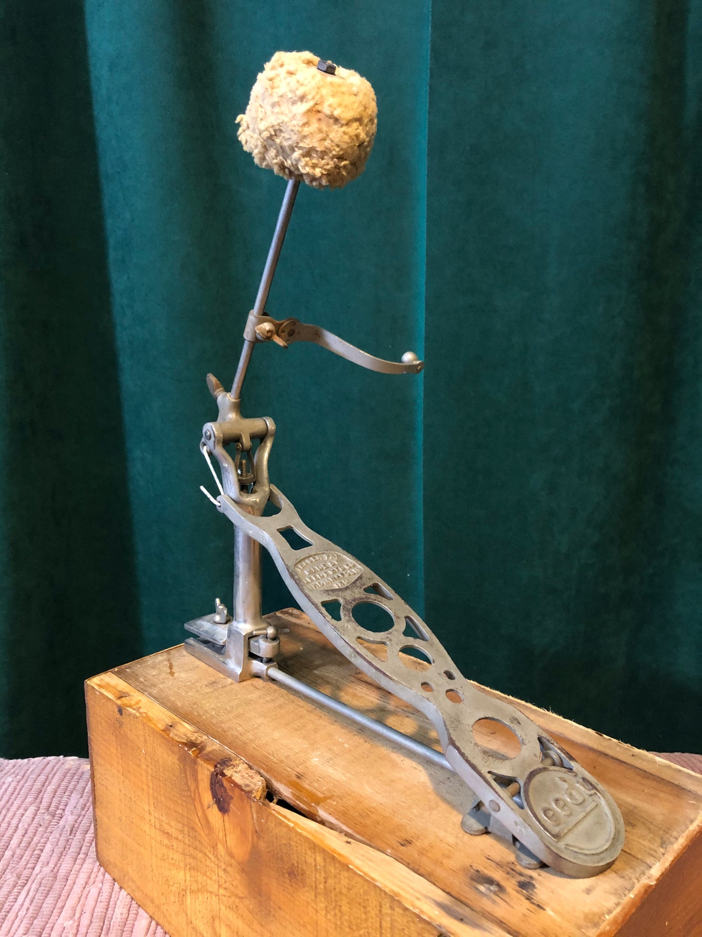 Early 1900s Leedy Bass Drum Pedal