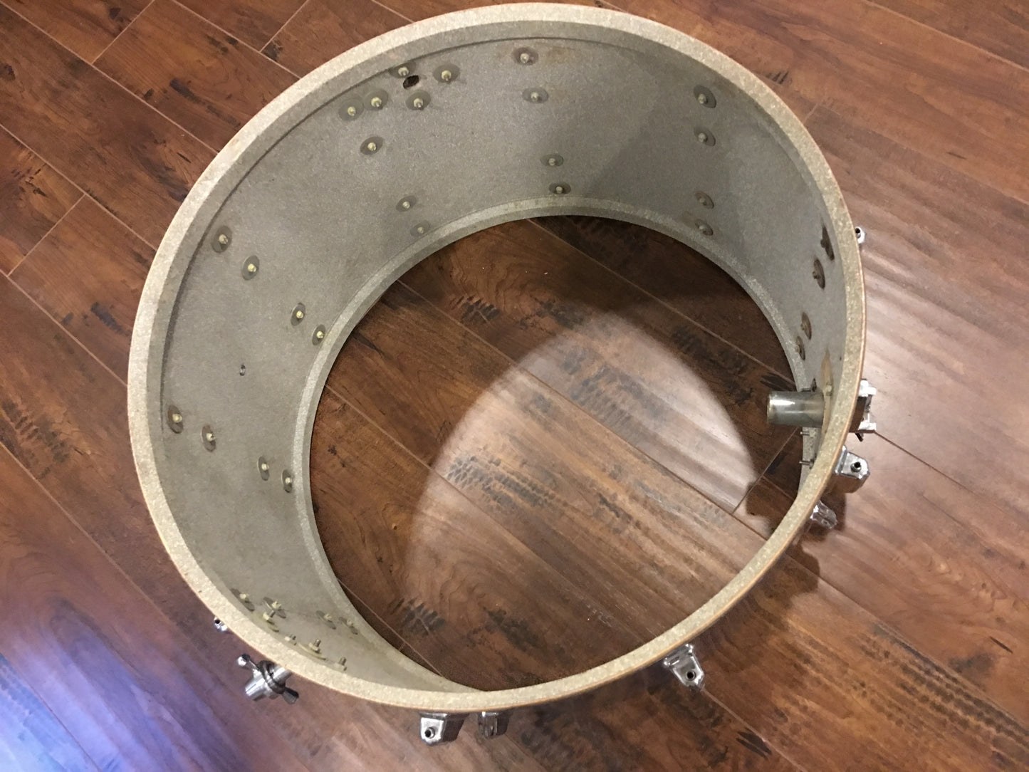 1960s Rogers 14"x24" Holiday Dayton Bass Drum - Blue Onyx