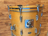 1970's Slingerland 14x18 Bop Bass Drum 3 Ply Natural Maple