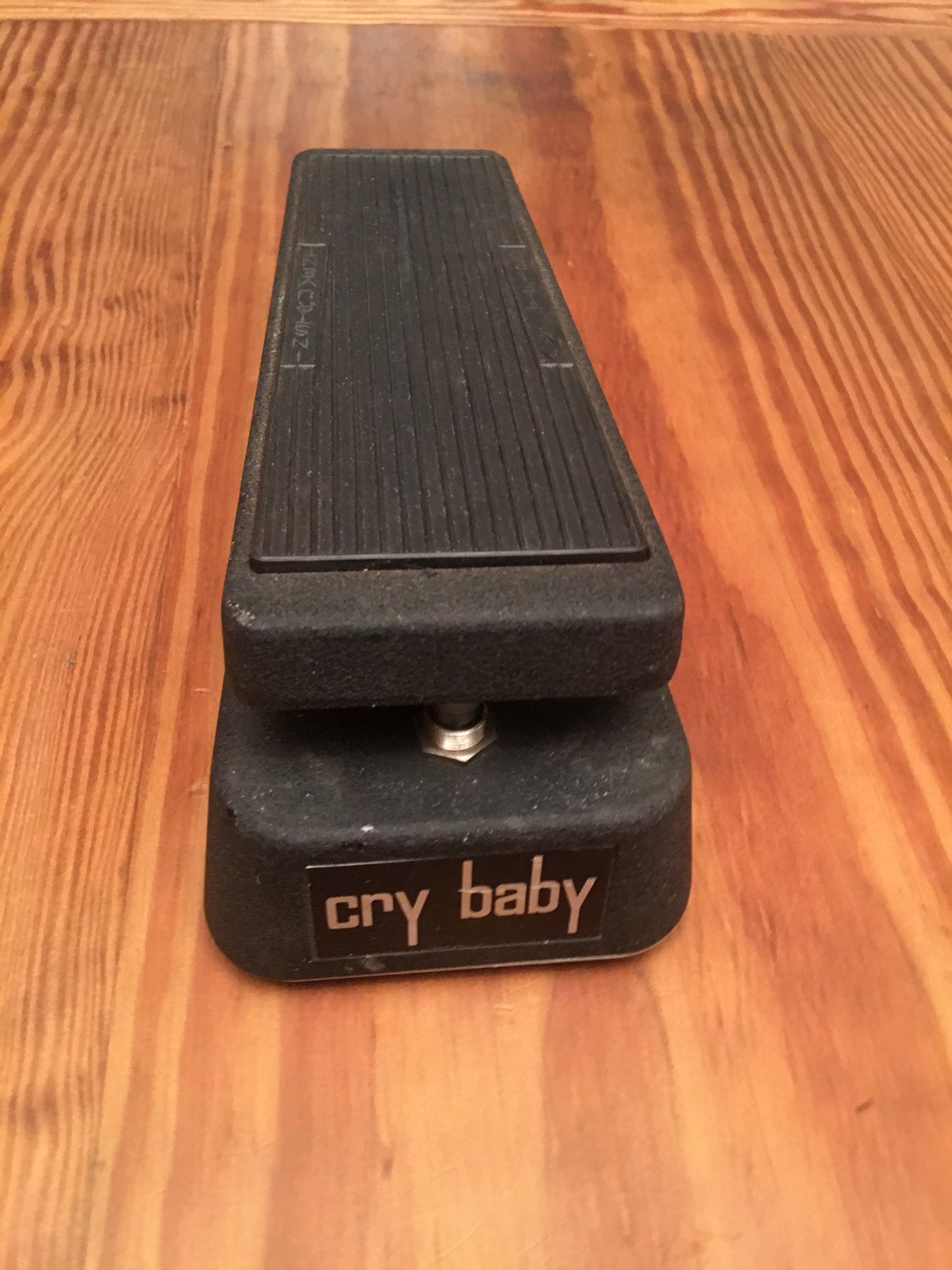 Original 1970's Thomas Organ Co. Cry Baby Wah Wah Pedal Pre-Dunlop