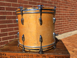 1970's Slingerland 14x18 Bop Bass Drum 3 Ply Natural Maple