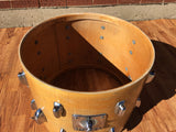 1970's Slingerland 14x18 Bop Bass Drum 3 Ply Natural Maple