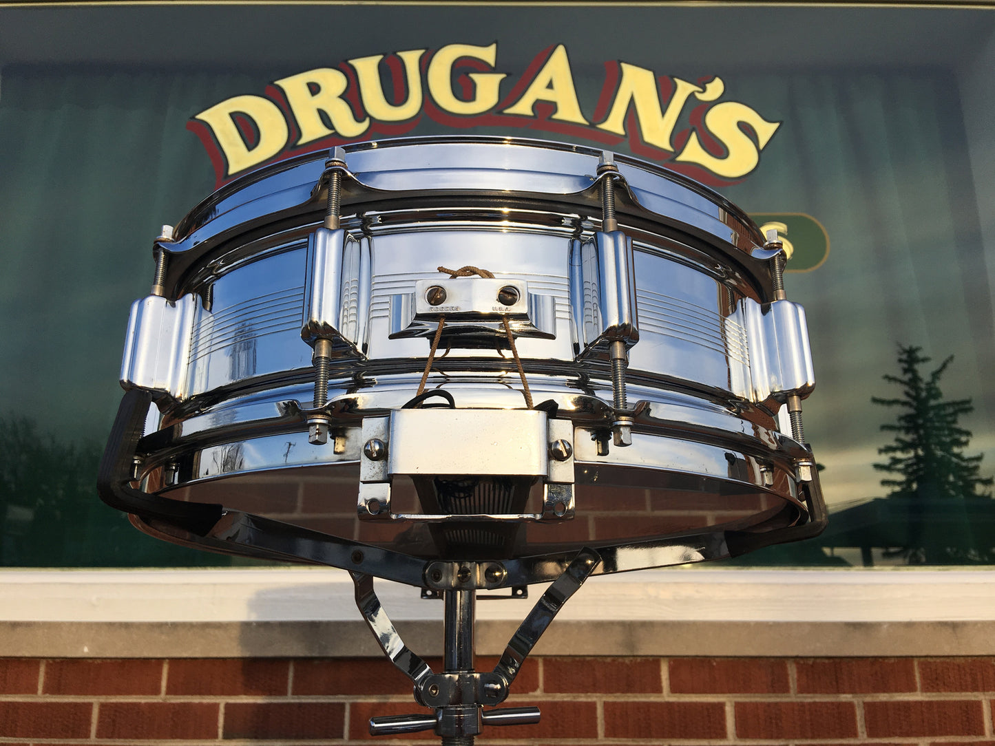 Rogers 1960s 5"x14" 7-Line Dynasonic Snare Drum