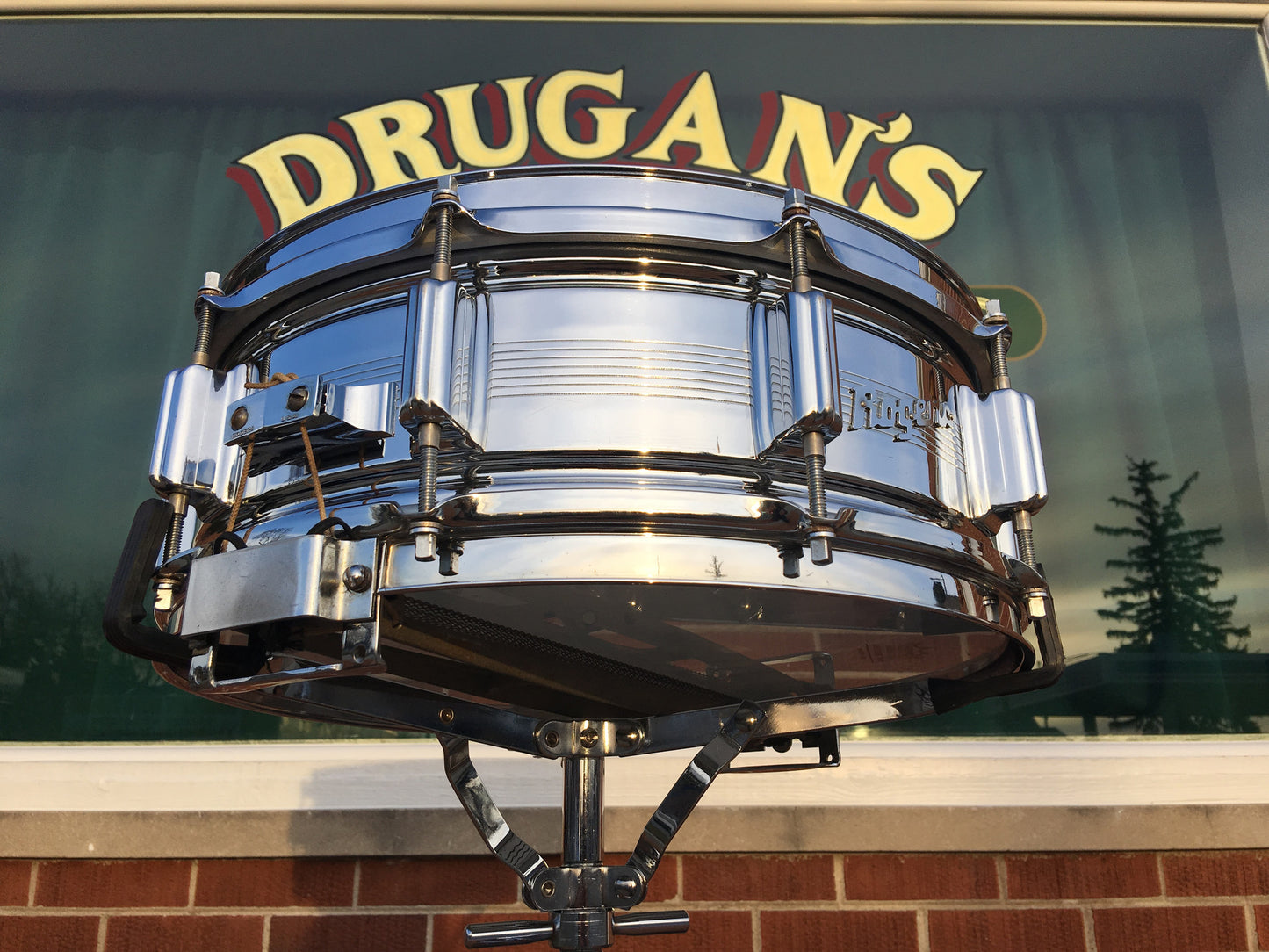 Rogers 1960s 5"x14" 7-Line Dynasonic Snare Drum