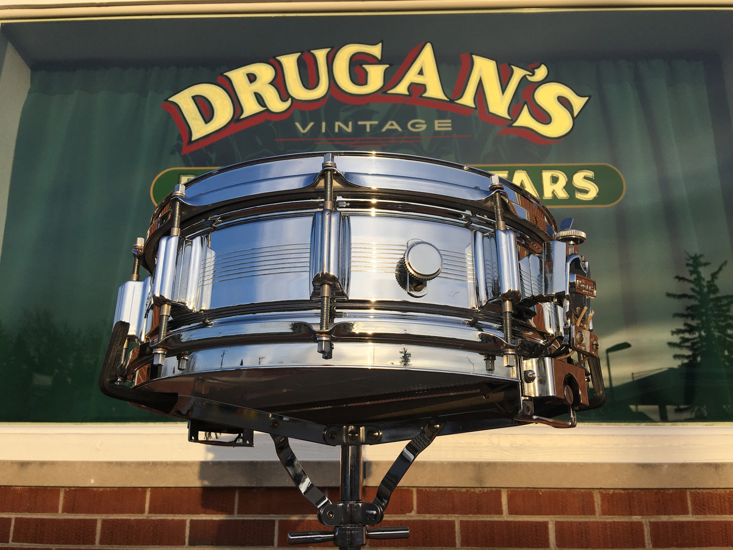 Rogers 1960s 5"x14" 7-Line Dynasonic Snare Drum