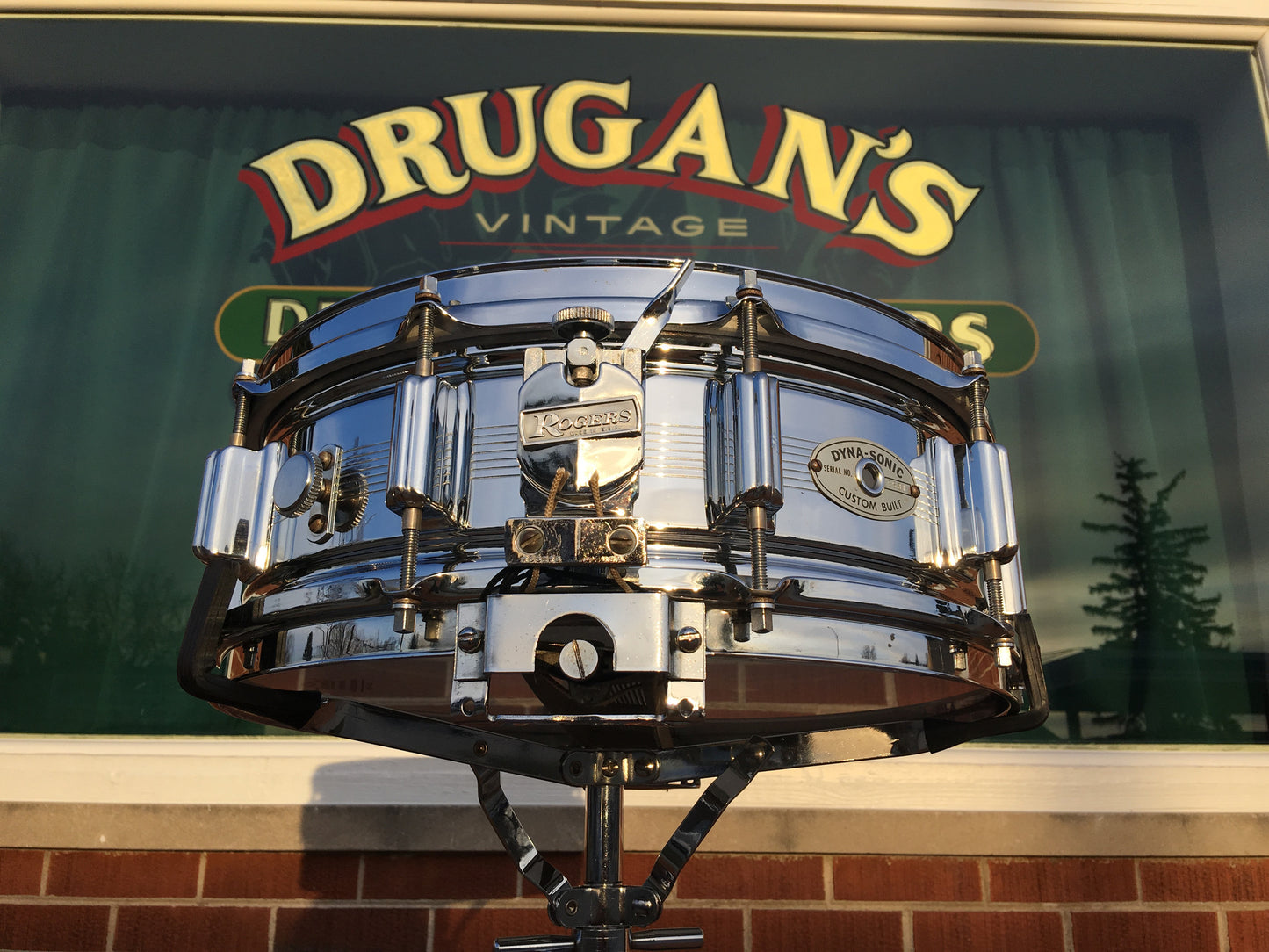 Rogers 1960s 5"x14" 7-Line Dynasonic Snare Drum