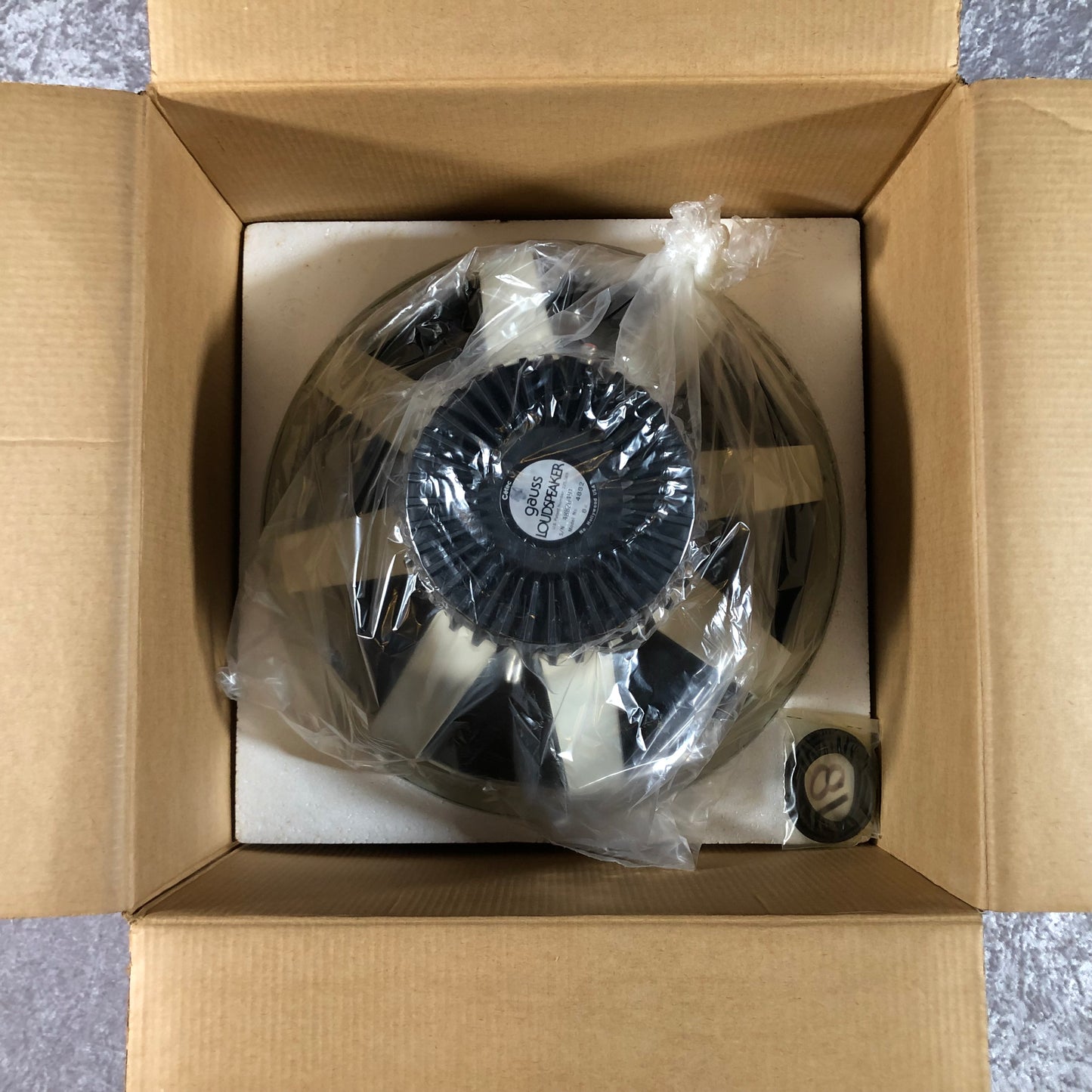 Vintage N.O.S. Cetec / Gauss Model 4882 18" Speaker