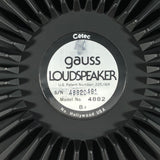 Vintage N.O.S. Cetec / Gauss Model 4882 18" Speaker