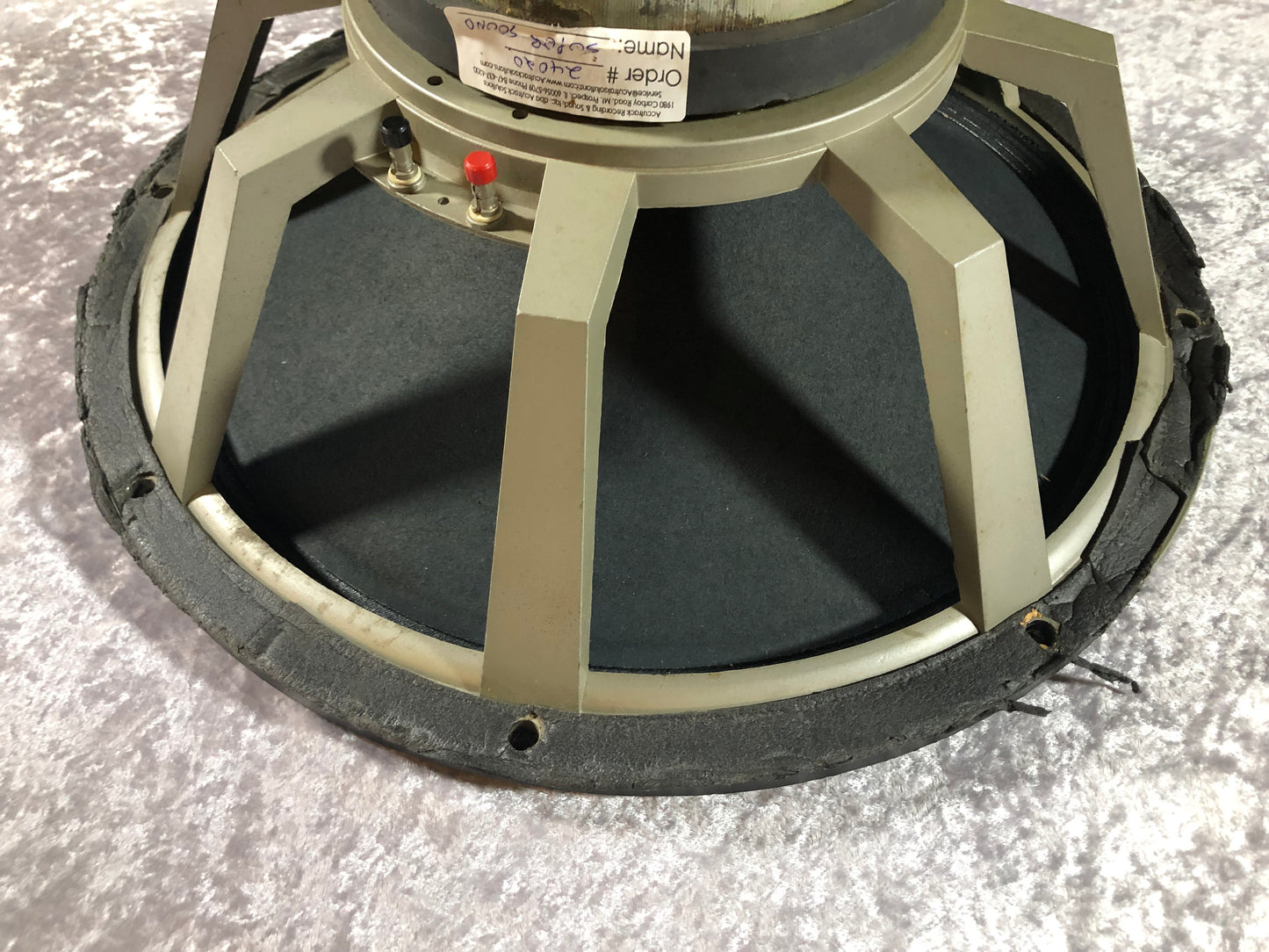 Vintage Electro-Voice EVM-18B 18" Speaker EV EVM18B