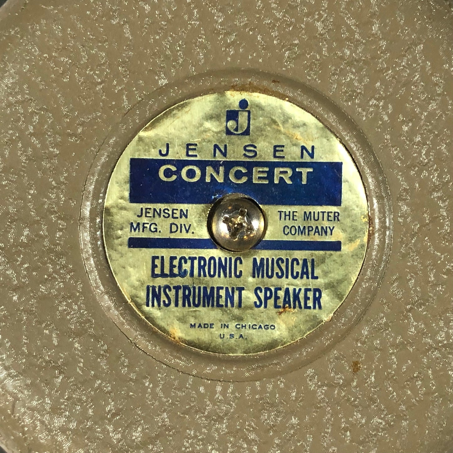 Vintage Jensen EM1220 12" Speaker #1 - For Parts As-Is
