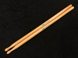 Vintage N.O.S. Fibes 2B-H Band Wood Tip Hickory Drum Stick w/ Original Bag