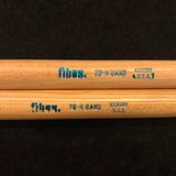 Vintage N.O.S. Fibes 2B-H Band Wood Tip Hickory Drum Stick w/ Original Bag