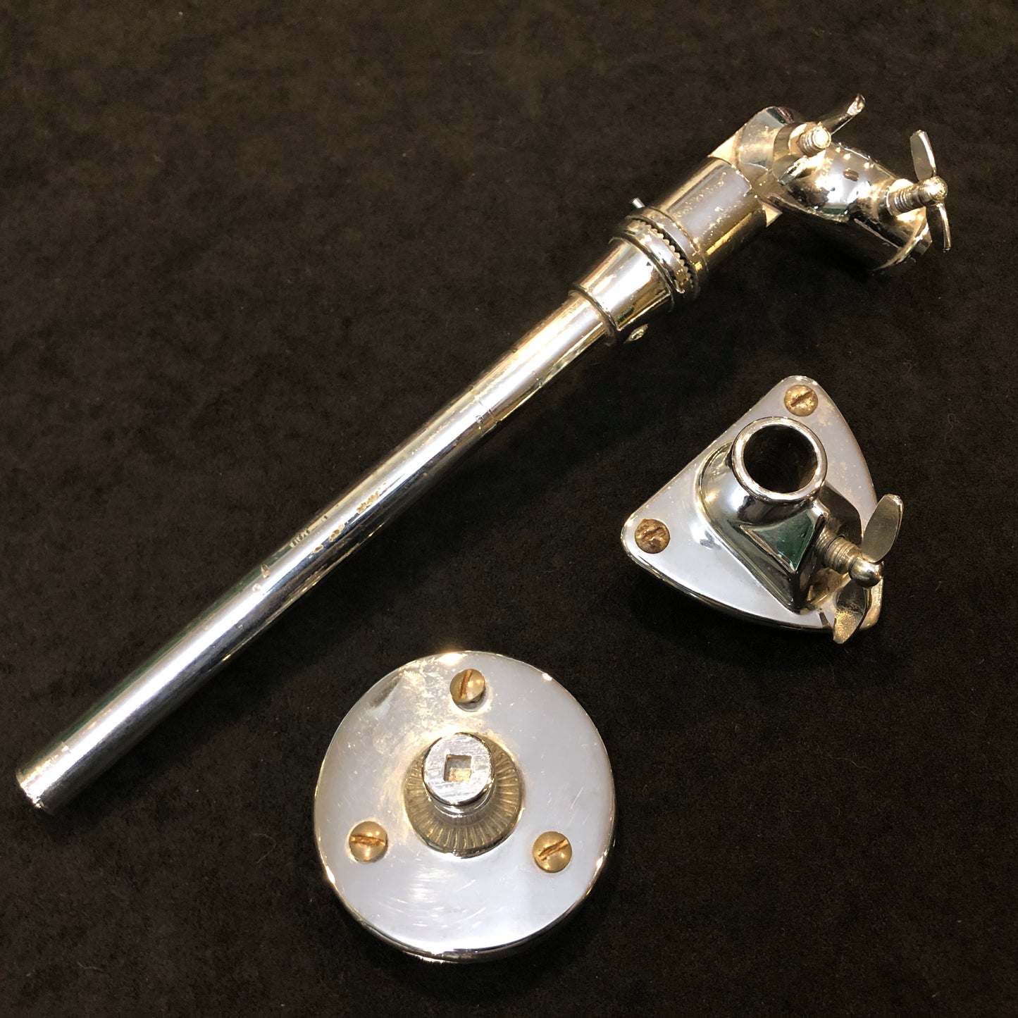 1950s/60s Premier Complete Bass Drum & Tom Mount Assembly