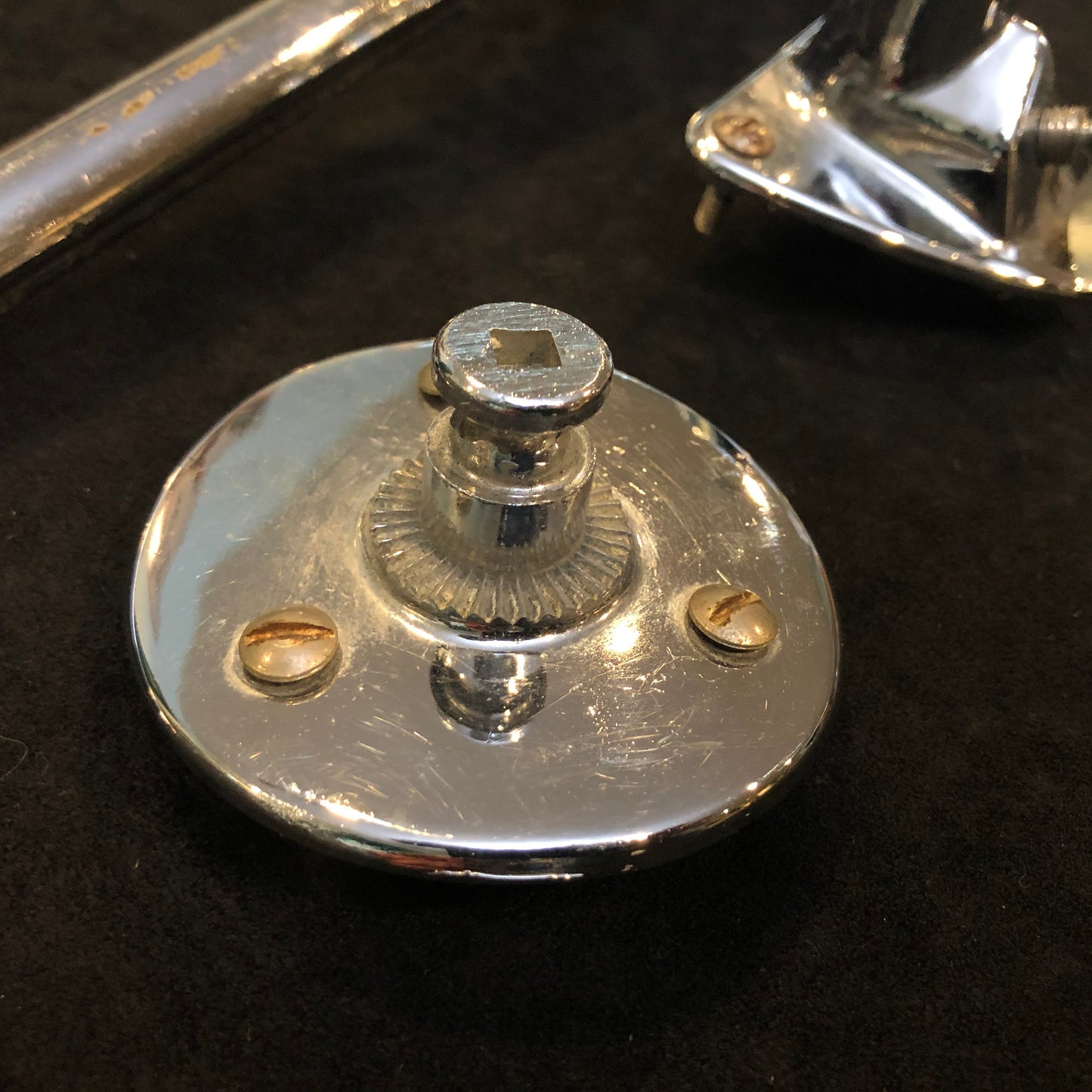 1950s/60s Premier Complete Bass Drum & Tom Mount Assembly