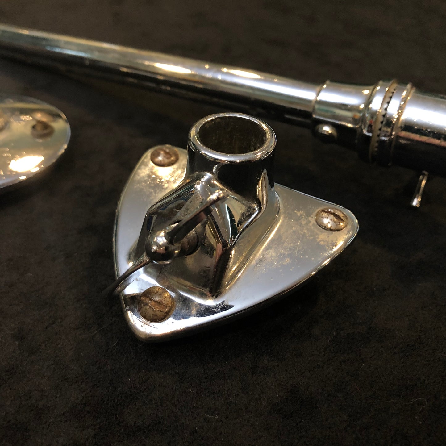 1950s/60s Premier Complete Bass Drum & Tom Mount Assembly