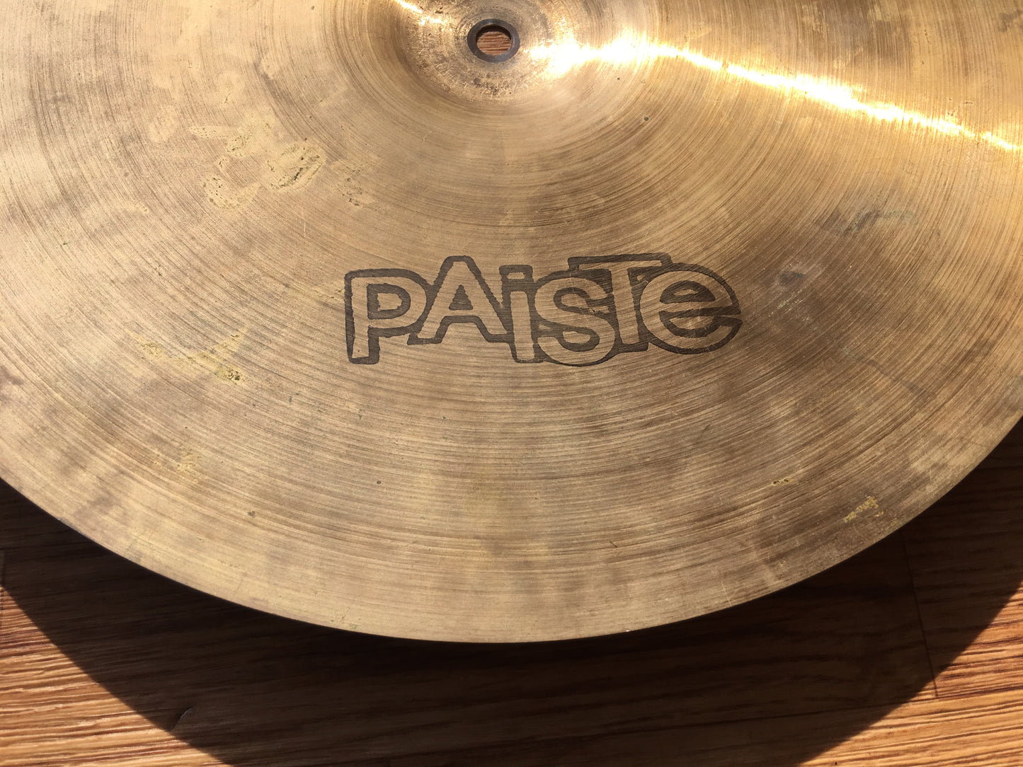 16” Paiste 1976 2002 Black Label Medium Crash Cymbal 1134g #542