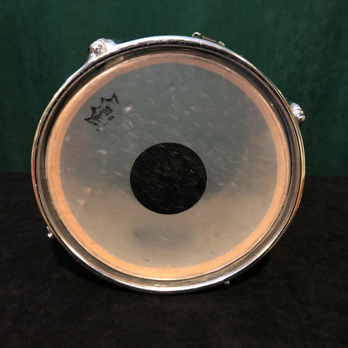 1970s Ludwig 5.5x8 & 6.5x10 Concert Toms Silver Sparkle