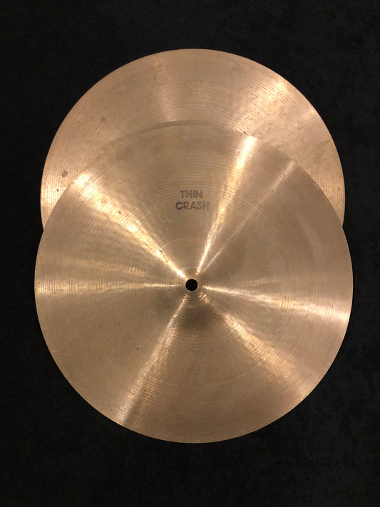 14" Zildjian A 1970s Hi-Hat Cymbal Pair 690g/800g #737 *Video Demo*