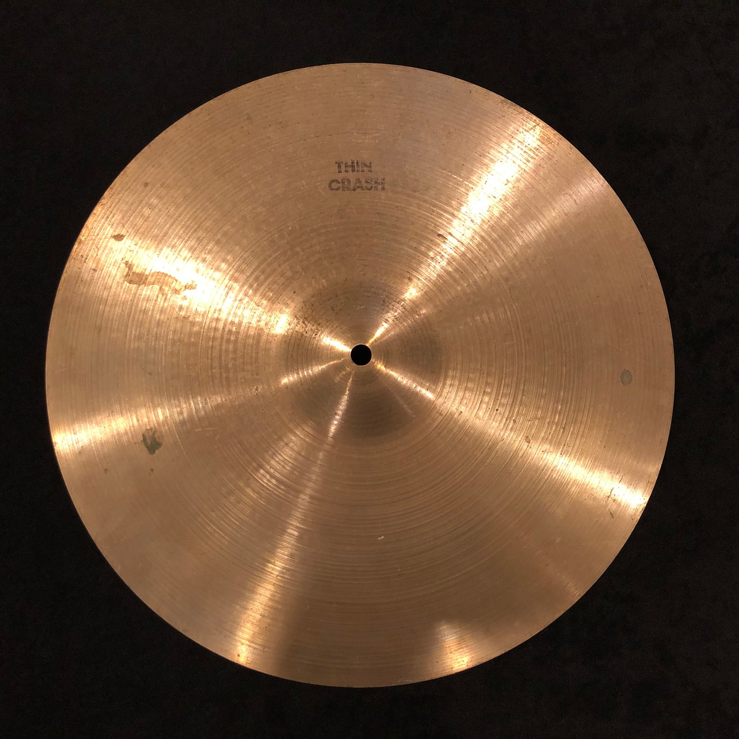 16" Zildjian A 1970s Thin Crash Cymbal 970g #738
