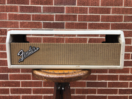 Vintage 1960s Fender Blonde Showman Amplifier Head Shell Case Cabinet