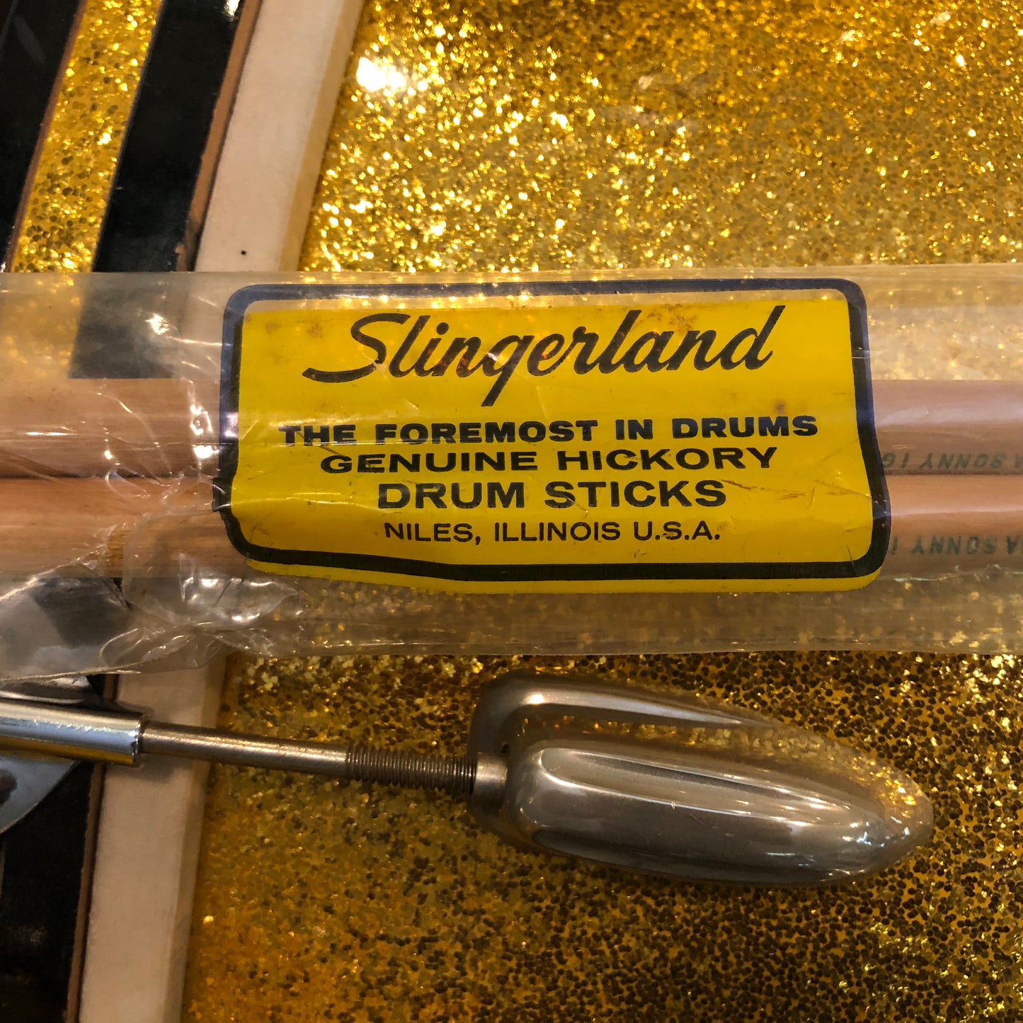 1960s N.O.S. Slingerland Sonny Igoe 18A Wood Tip Drum Sticks w/ Original Bag