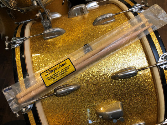1960s N.O.S. Slingerland Jake Hanna 21A Wood Tip Drum Stick w/ Original Bag