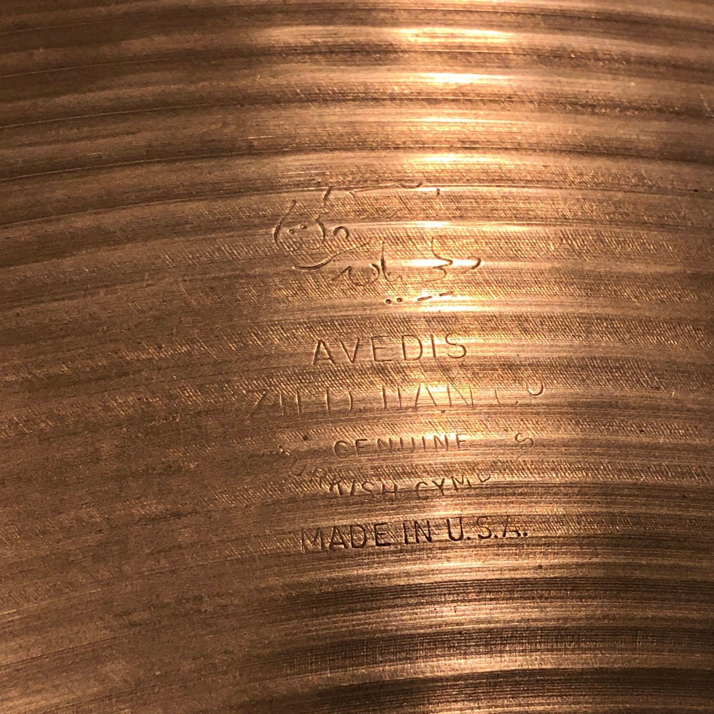 20" Zildjian A 1970s Ride Cymbal 2746g #508