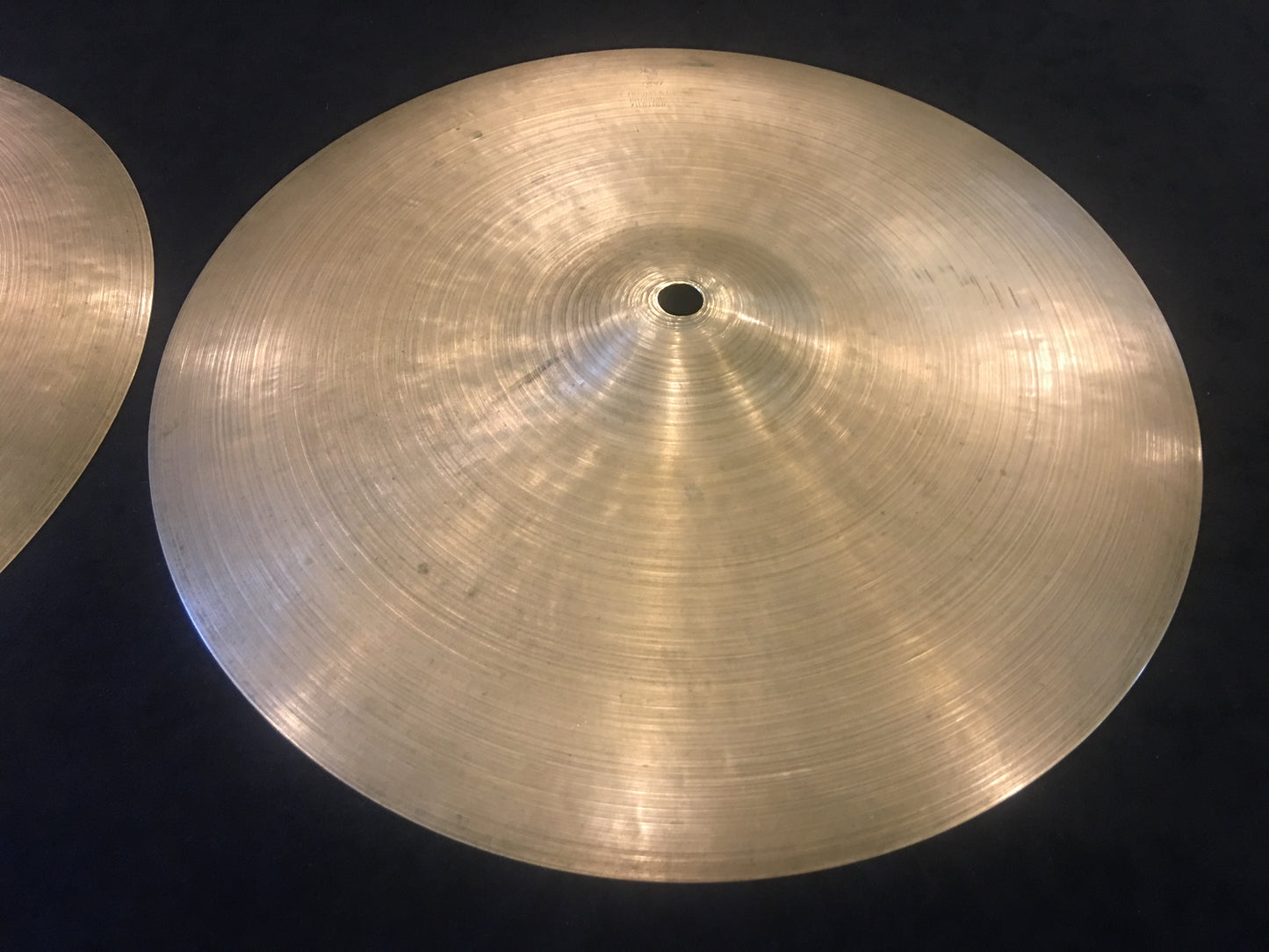 14" K Zildjian Istanbul Hi-Hat Cymbals New Stamp 790/798g #472