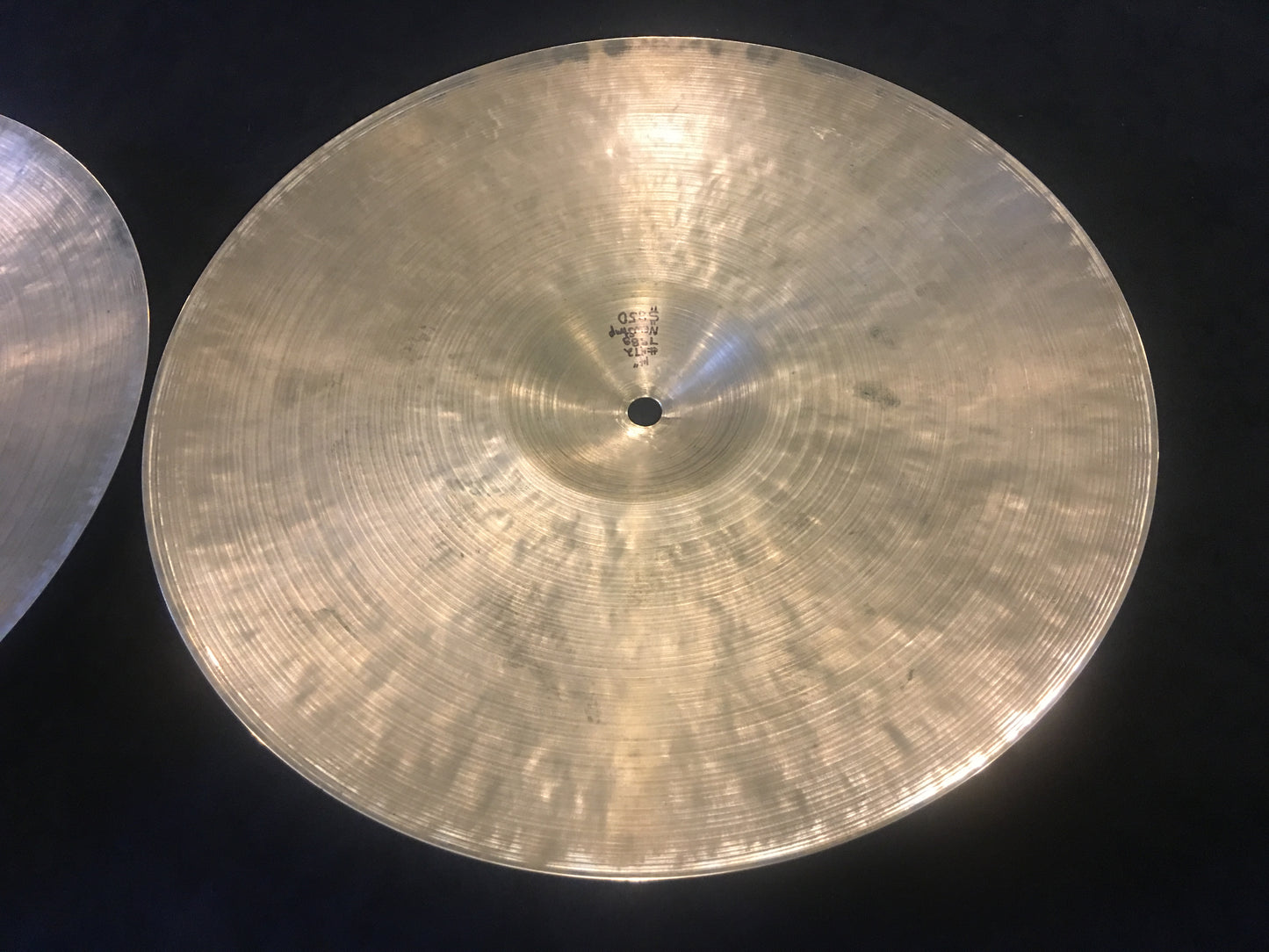 14" K Zildjian Istanbul Hi-Hat Cymbals New Stamp 790/798g #472