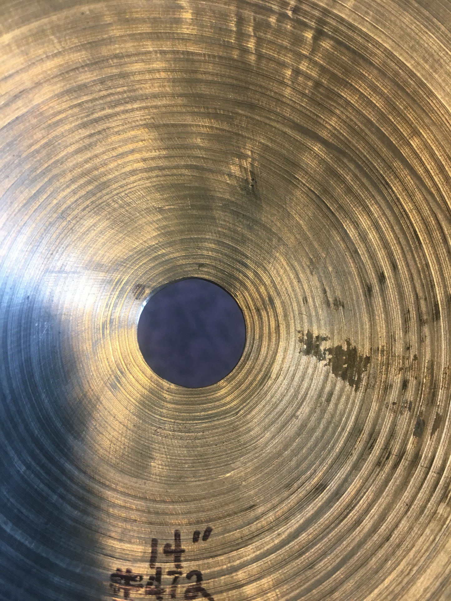 14" K Zildjian Istanbul Hi-Hat Cymbals New Stamp 790/798g #472