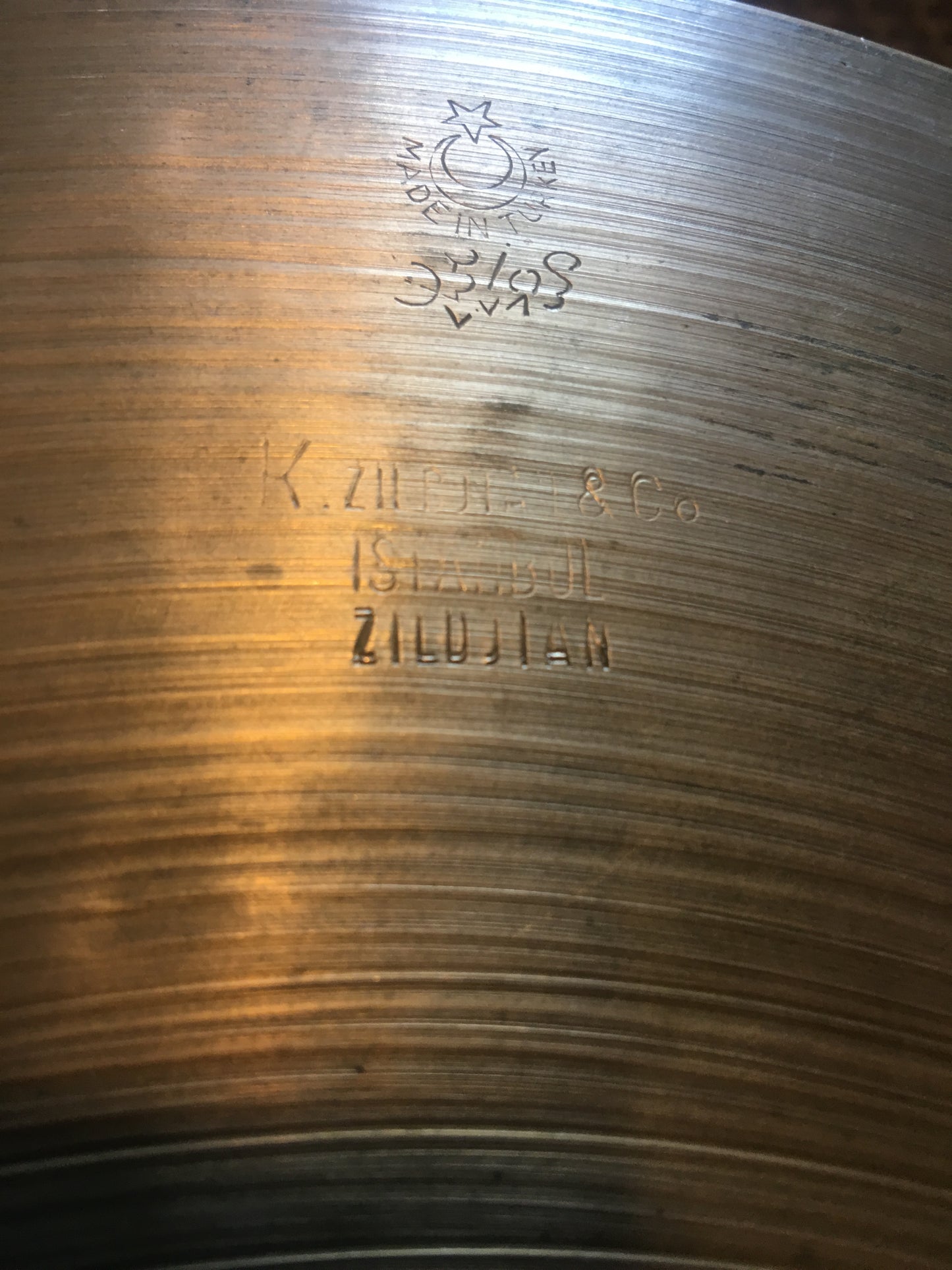 14" K Zildjian Istanbul Hi-Hat Cymbals New Stamp 790/798g #472