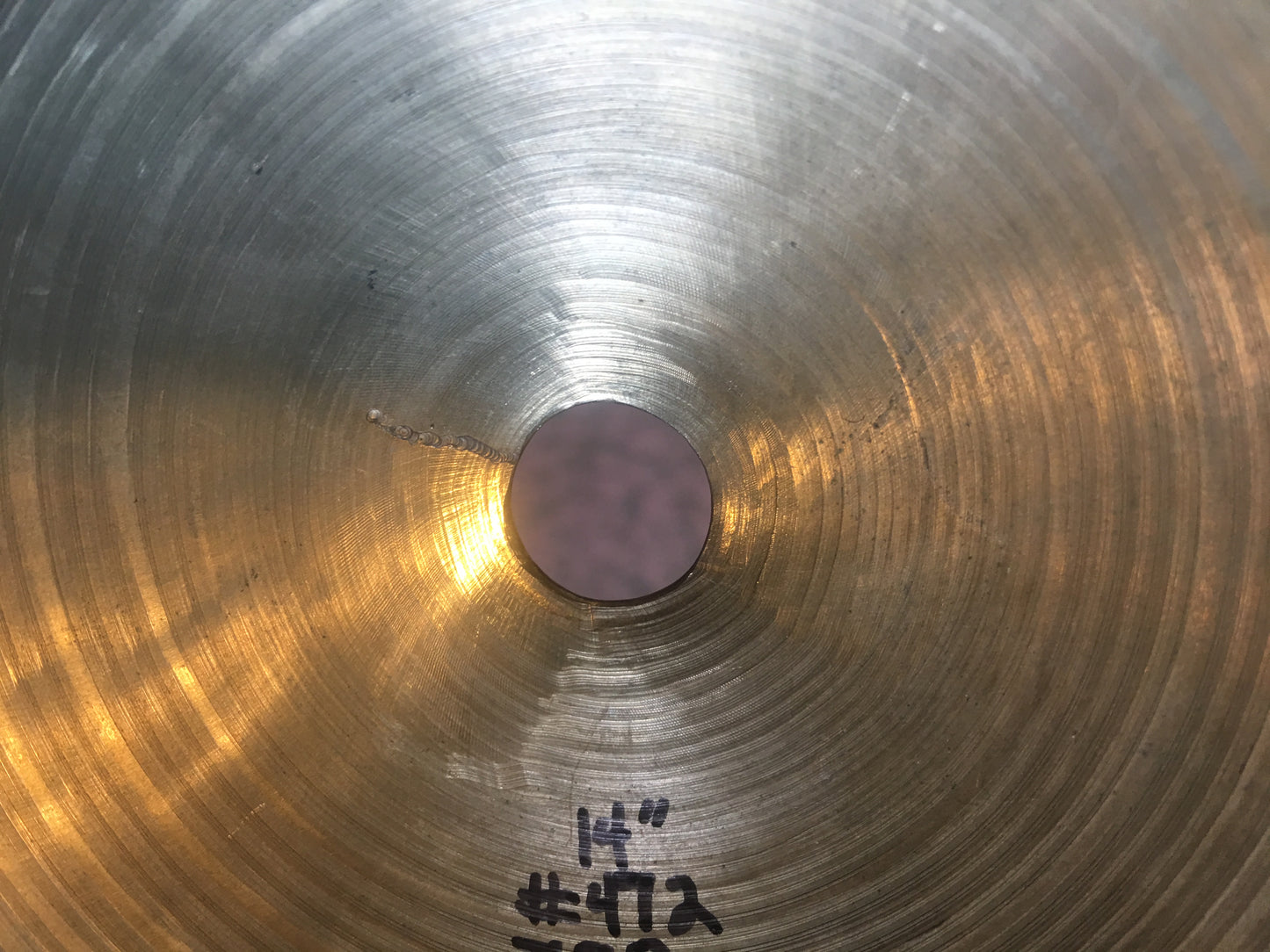 14" K Zildjian Istanbul Hi-Hat Cymbals New Stamp 790/798g #472
