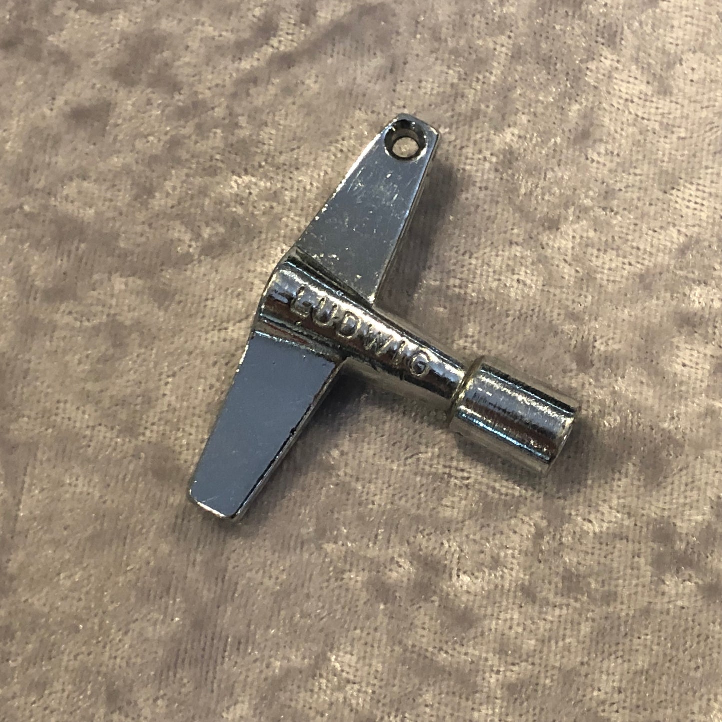 Vintage Ludwig Drum Tuning Key and Rail Consolette Hex Wrench Key