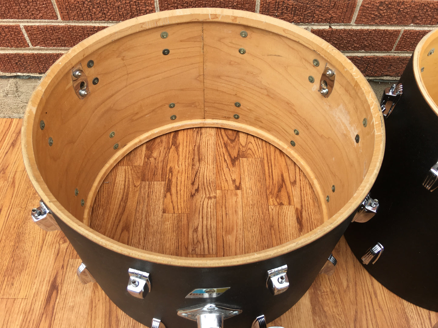1970 Ludwig Black Panther Hollywood Drum Set