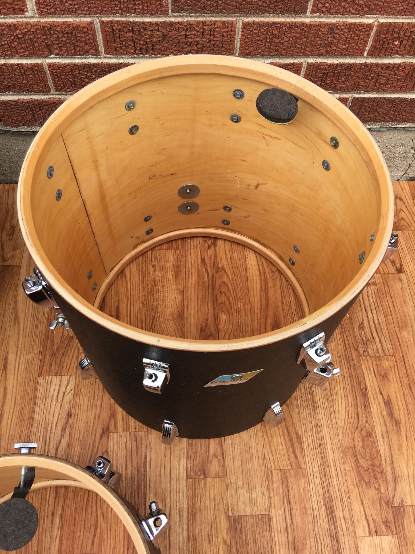 1970 Ludwig Black Panther Hollywood Drum Set