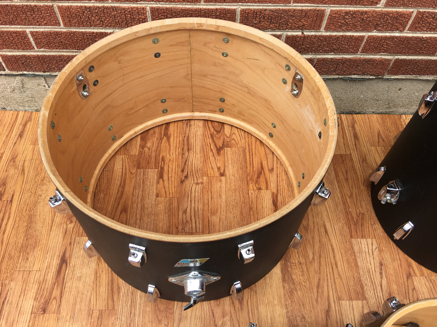 1970 Ludwig Black Panther Hollywood Drum Set